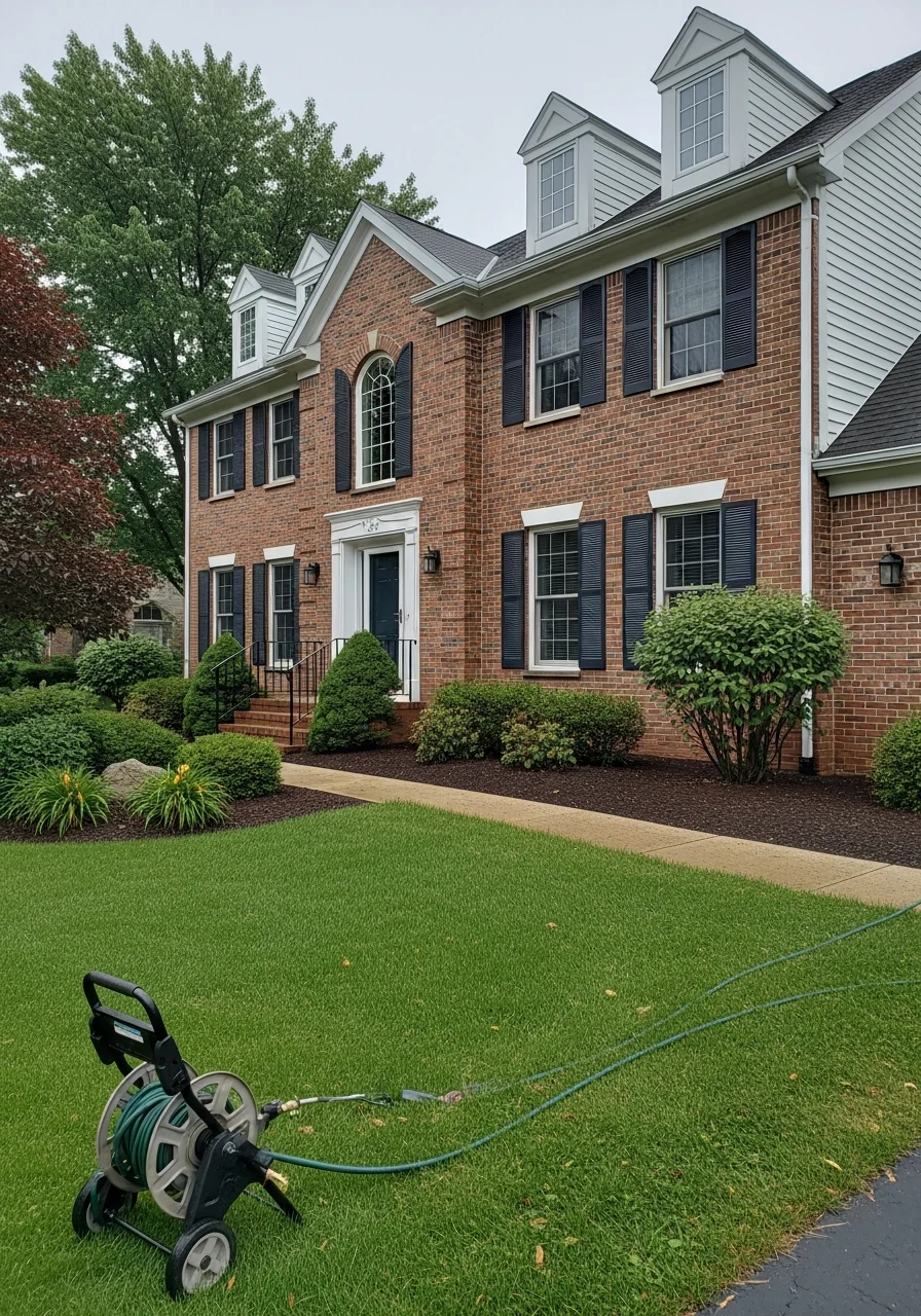 Professional tradesperson performing quality work on a Brighton home exterior.